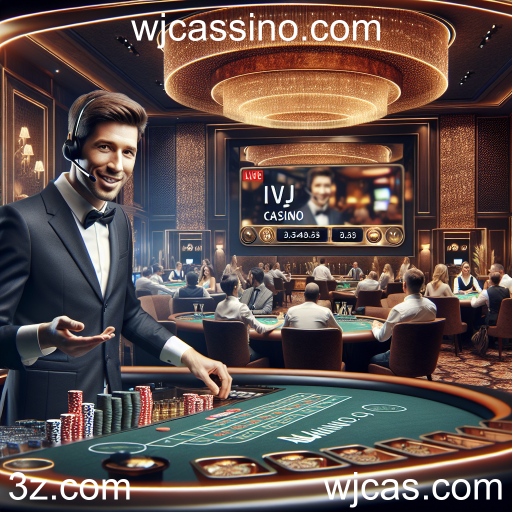 A Experiência Imersiva do Cassino Ao Vivo em wjcassino.com